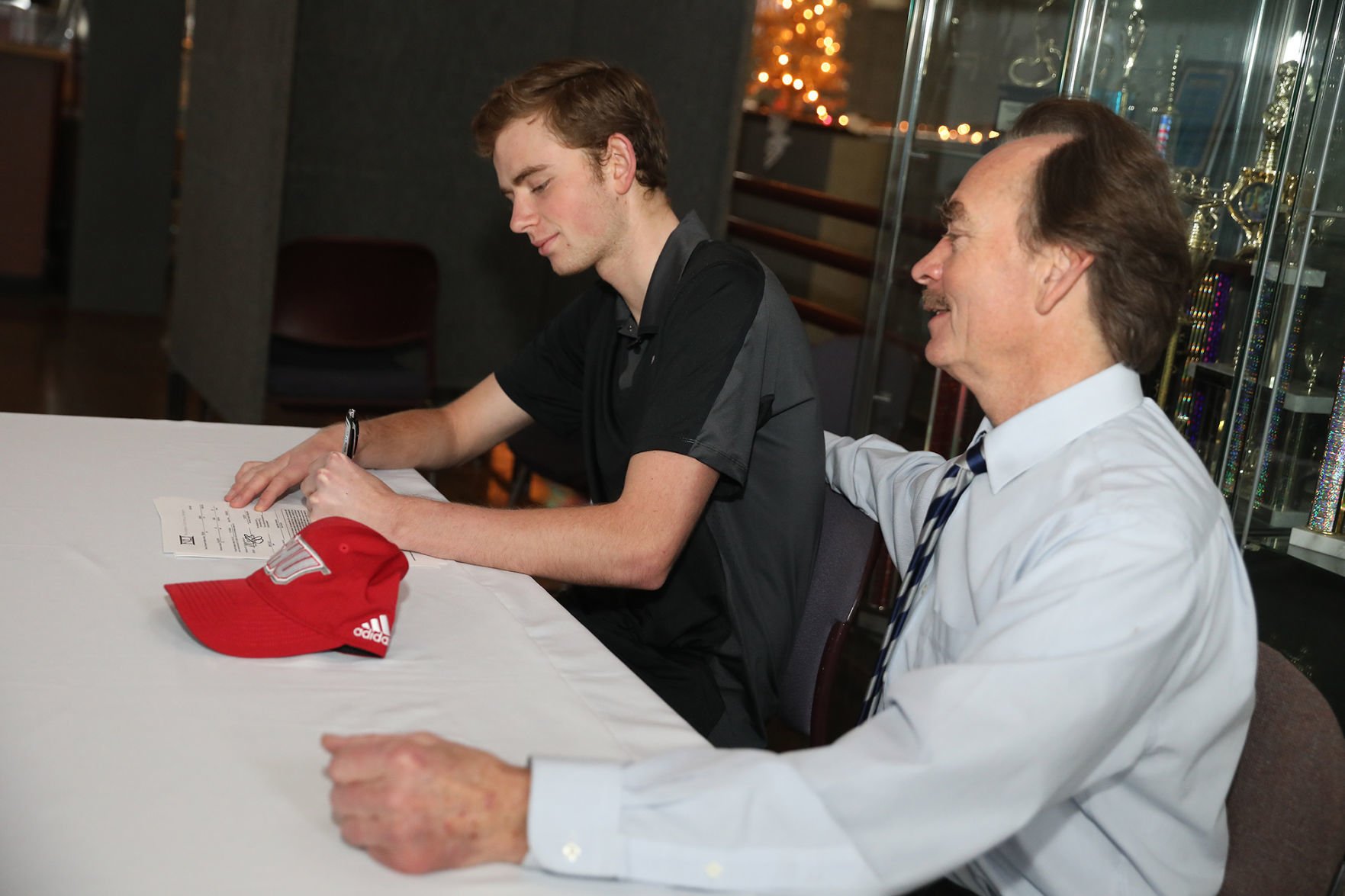 Trebon Signs for Sacred Heart
